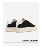 Darrahopens Fashion > Men's Fashion > Men's Casual Shoes M-SHOE-81835 - Black and white - Size 6(AU6/EU39) In Australia - Darrahopens
