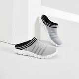 Darrahopens Fashion > Men's Fashion > Men's Casual Shoes MEN'S BIRD'S NEST HALF-SANDALS  4555 - MEN - Grey / AUS Ladies10/Men8/EU42/26cm