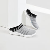 Darrahopens Fashion > Men's Fashion > Men's Casual Shoes MEN'S BIRD'S NEST HALF-SANDALS  4555 - MEN - Grey / AUS Ladies12/Men10/Eu44/27cm