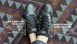 Darrahopens Fashion > Men's Fashion > Men's Casual Shoes TAYGRA High Top Shoe Vegan Recycled Flexible Ethical Handmade Sneakers in Black In Australia - Darrahopens