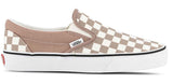 Vans Classic Slip On Canvas Sneaker Shoes Chess Check - Etherea/True White In Australia - Darrahopens