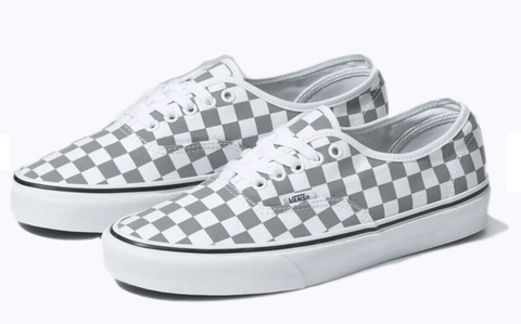 Darrahopens Fashion > Men's Fashion > Men's Casual Shoes Vans Mens Authentic Canvas Shoes Eco Theory Sneakers Casual - Cosmic Check Grey In Australia - Darrahopens