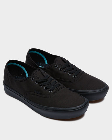 Darrahopens Fashion > Men's Fashion > Men's Casual Shoes Vans Mens Authentic Comfycush Canvas Shoes Classic Sneaker Casual - Black/Black In Australia - Darrahopens