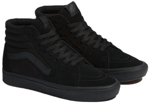 Darrahopens Fashion > Men's Fashion > Men's Casual Shoes Vans Mens High Top Comfy Cush Sk8-Hi Shoes Boots Sneakers Casual - Black/Black In Australia - Darrahopens