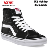 Darrahopens Fashion > Men's Fashion > Men's Casual Shoes VANS SK8 Hi Casual Shoes High Top Canvas Skateboard Sneakers Old Skool - Black/White In Australia - Darrahopens