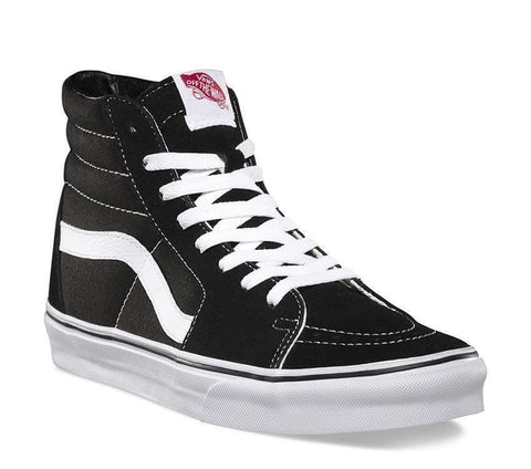 Darrahopens Fashion > Men's Fashion > Men's Casual Shoes VANS SK8 Hi Casual Shoes High Top Canvas Skateboard Sneakers Old Skool - Black/White In Australia - Darrahopens