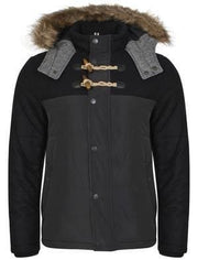 Darrahopens Fashion > Men's Fashion > Men's Coats & Jackets Dissident Bethwin Padded Quilted Jacket Coat Wool Blend Winter - Navy In Australia - Darrahopens