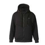 Heated Hoodie Electric Heating Hoodie Smart Heated Sweatshirt 23 Zone Heating - Black - Size 4XL(AU 4XL/EU58) In Australia - Darrahopens
