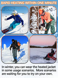 Darrahopens Fashion > Men's Fashion > Men's Coats & Jackets Heated Hoodie Electric Heating Hoodie Smart Heated Sweatshirt 23 Zone Heating - Black - Size 4XL(AU 4XL/EU58) In Australia - Darrahopens