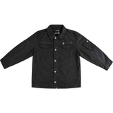 King Mens Plus Size Jacket 100% Cotton Extra Big Tall Winter Coat - Black
