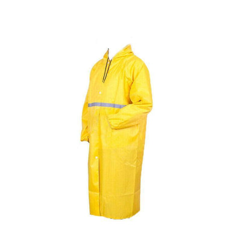 Darrahopens Fashion > Men's Fashion > Men's Coats & Jackets Men's Overalls Waterproof Raincoat Lightweight Work Hooded Long Coats RAIN COAT XL Size - Yellow