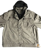 Darrahopens Fashion > Men's Fashion > Men's Coats & Jackets MENS PLUS SIZE JACKET King Extra Big & Tall Hooded Coat 100% COTTON Warm Winter
