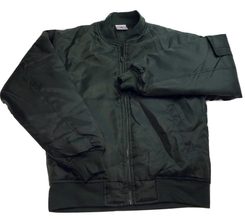Darrahopens Fashion > Men's Fashion > Men's Coats & Jackets Plus Size Quilted Jacket Zip Up Classic Padded Flight Flying Winter Big & Tall - Bottle Green - Bottle Green - 6XL