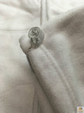 Darrahopens Fashion > Men's Fashion > Men's Coats & Jackets WHITE POLAR FLEECE VEST Thick Casual Wear Warm Winter Plain Fleecy Jacket - White - X-Small