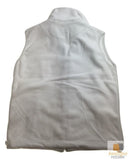 Darrahopens Fashion > Men's Fashion > Men's Coats & Jackets WHITE POLAR FLEECE VEST Thick Casual Wear Warm Winter Plain Fleecy Jacket - White - X-Small