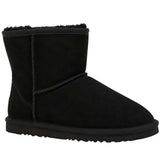 Darrahopens Fashion > Men's Fashion > Men's Dress Shoes & Boots Jackaroo Mens UGG Boots Genuine Sheepskin Suede Leather Short Winter - Black In Australia - Darrahopens
