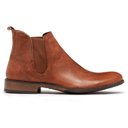 Darrahopens Fashion > Men's Fashion > Men's Dress Shoes & Boots JULIUS MARLOW Abort Leather Boots Slip On Dress Work Shoes Chelsea - Tan - 6 UK In Australia - Darrahopens