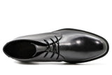 Darrahopens Fashion > Men's Fashion > Men's Dress Shoes & Boots Massa Mens Hugo Desert Boot Shoes Leather Chukka Dress Formal - Black In Australia - Darrahopens