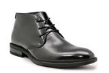 Darrahopens Fashion > Men's Fashion > Men's Dress Shoes & Boots Massa Mens Hugo Desert Boot Shoes Leather Chukka Dress Formal - Black In Australia - Darrahopens