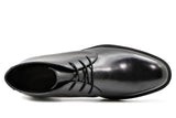 Darrahopens Fashion > Men's Fashion > Men's Dress Shoes & Boots Massa Mens Hugo Desert Boot Shoes Leather Chukka Dress Formal - Black In Australia - Darrahopens