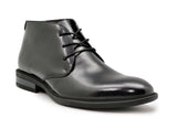 Darrahopens Fashion > Men's Fashion > Men's Dress Shoes & Boots Massa Mens Hugo Desert Boot Shoes Leather Chukka Dress Formal - Black In Australia - Darrahopens