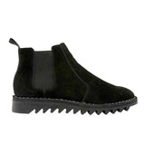 Ripple Sole Mens Ducatti Chelsea Suede Desert Boots Shoes Slip On - Black In Australia - Darrahopens