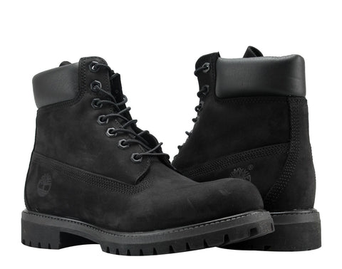 Darrahopens Fashion > Men's Fashion > Men's Dress Shoes & Boots TIMBERLAND Mens 6" Premium Waterproof Boots Original Iconic Shoes - Black Nubuck