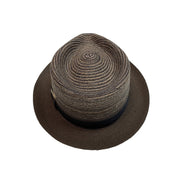 Darrahopens Fashion > Men's Fashion > Men's Hats & Caps 100% Paper Straw Mens Hat MADE IN USA Trilby Pork Pie Luxury Du-Pont Teflon In Australia - Darrahopens