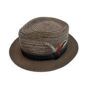 Darrahopens Fashion > Men's Fashion > Men's Hats & Caps 100% Paper Straw Mens Hat MADE IN USA Trilby Pork Pie Luxury Du-Pont Teflon In Australia - Darrahopens