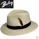 Darrahopens Fashion > Men's Fashion > Men's Hats & Caps BAILEY Konrath Lite Straw Hat Summer Sun MADE IN USA Trilby Fedora 63125 - Natural In Australia - Darrahopens