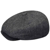 Bailey Mens Beech Ivy Newsboy Flat Cap Hat - Grey In Australia - Darrahopens