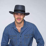 Bailey Mens Dreyer Paper Straw Hat Fedora Woven - Slate In Australia - Darrahopens