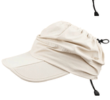 Darrahopens Fashion > Men's Fashion > Men's Hats & Caps Beige Outdoor Quick Dry Sun Hat - Foldable Visor Cap - UV Protection - 55-58cm