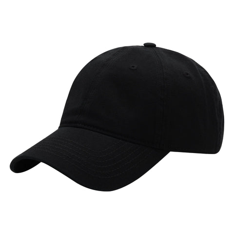 Darrahopens Fashion > Men's Fashion > Men's Hats & Caps Black Premium Pure Cotton Quick-Dry Baseball Cap - Outdoor Sports & Camping Sun Hat, Adjustable Fit(54-62cm)