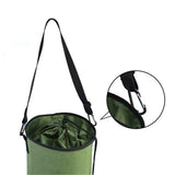 Darrahopens Fashion > Men's Fashion > Men's Hats & Caps Boat Trash Bag - Heavy-Duty  Mesh Oxford Fabric with Bottom Zipper and Top Rubber Closure - Leakproof and Washable for Boats, Kayaks, Campers, RVs, and More（olive drab） In Australia - Darrahopens