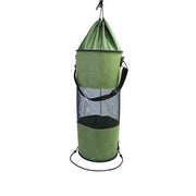 Darrahopens Fashion > Men's Fashion > Men's Hats & Caps Boat Trash Bag - Heavy-Duty  Mesh Oxford Fabric with Bottom Zipper and Top Rubber Closure - Leakproof and Washable for Boats, Kayaks, Campers, RVs, and More（olive drab） In Australia - Darrahopens
