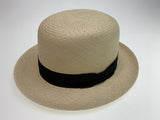 Darrahopens Fashion > Men's Fashion > Men's Hats & Caps Boutique Mens Straw Bowler Hat Straw MADE IN USA Fine Du-Pont Teflon Genuine Panama In Australia - Darrahopens