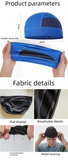 Darrahopens Fashion > Men's Fashion > Men's Hats & Caps Cooling Mesh Skull Cap Helmet Liner Sweat Wicking Quick Dry Beanie Black for Cycling Motorbike Running Hard Hat One Size