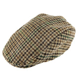 Darrahopens Fashion > Men's Fashion > Men's Hats & Caps DENTS Abraham Moon Yorkshire Wool Dogtooth Ivy Flat Cap Hat - Brown In Australia - Darrahopens