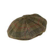 Darrahopens Fashion > Men's Fashion > Men's Hats & Caps Dents Mens Abraham Moon Check Tweed Newsboy Cap Hat - Sage In Australia - Darrahopens
