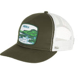 Darrahopens Fashion > Men's Fashion > Men's Hats & Caps Goorin Brothers Uhmerrica America Baseball Trucker Cap Hat Bros - Forest