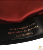 Darrahopens Fashion > Men's Fashion > Men's Hats & Caps GREEK FISHERMAN Cap Hat Winter Wool Blend MADE IN GREECE Classic Ivy Sailor - Brown