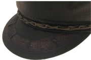 Darrahopens Fashion > Men's Fashion > Men's Hats & Caps GREEK FISHERMAN Cap Hat Winter Wool Blend MADE IN GREECE Classic Ivy Sailor - Brown
