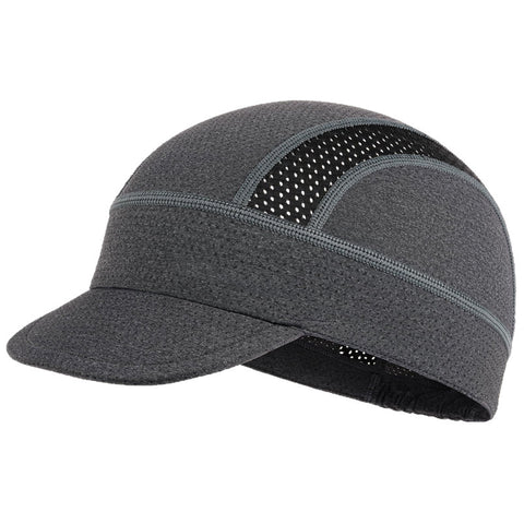 Darrahopens Fashion > Men's Fashion > Men's Hats & Caps Grey Mesh Cycling Cap Under Helmet Liner Breathable Skull Cap with Flip Up Brim Sun Shade Moisture Wicking Hat for Bike Running Fits 55-60cm