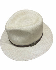 Darrahopens Fashion > Men's Fashion > Men's Hats & Caps Hand Woven Panama Cooler Hat Summer Fedora Uncrushable Waterproof - Tan - Large (7 1/3 - 7 3/8)