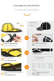 Darrahopens Fashion > Men's Fashion > Men's Hats & Caps Hat protection frame-White