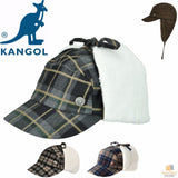 Darrahopens Fashion > Men's Fashion > Men's Hats & Caps KANGOL Plaid Supre Ushanka Sherpa Chullo Lined Hat Warm Winter Ear Trapper Flying - Black/Grey - S/M