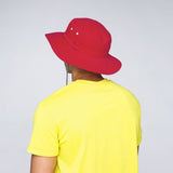 Darrahopens Fashion > Men's Fashion > Men's Hats & Caps Kangol Utility Cords Jungle Hat Camping Sun Protection Fishing Cap - Red