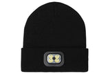 Darrahopens Fashion > Men's Fashion > Men's Hats & Caps LED Beanie Hat USB Rechargeable LED Light Hat Winter Warm Knitted Hat Camping Workwear Hat with LED Light