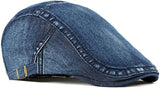 Darrahopens Fashion > Men's Fashion > Men's Hats & Caps Men's Denim Cotton Newsboy Driving Hunting Cabbie Hats